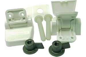 Jabsco 29098-2000, Hinge Set for Wood Assembly Head Seat, Regular
