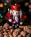 Clever Creations Red Soldier 6 Inch Traditional Wooden Nutcracker, Festive Christmas Décor for Shelves and Tables