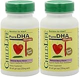 Child Life Pure DHA 90 Soft Gel Capsules, Pack of 2