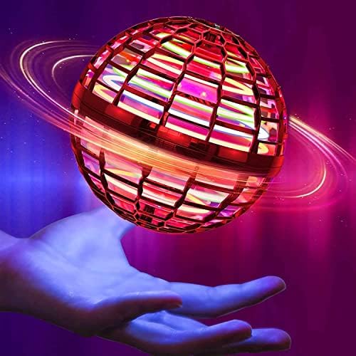 Flying Ball Toys, Hover Orb, 2022 Magic Controller Mini Drone, RGB