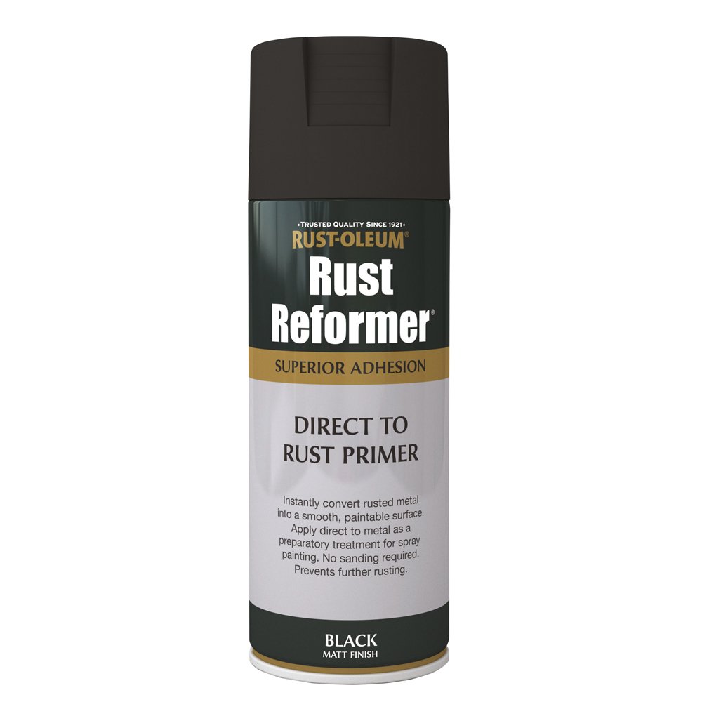 Rust-Oleum 400ml Rust Reformer Spray Paint - Black