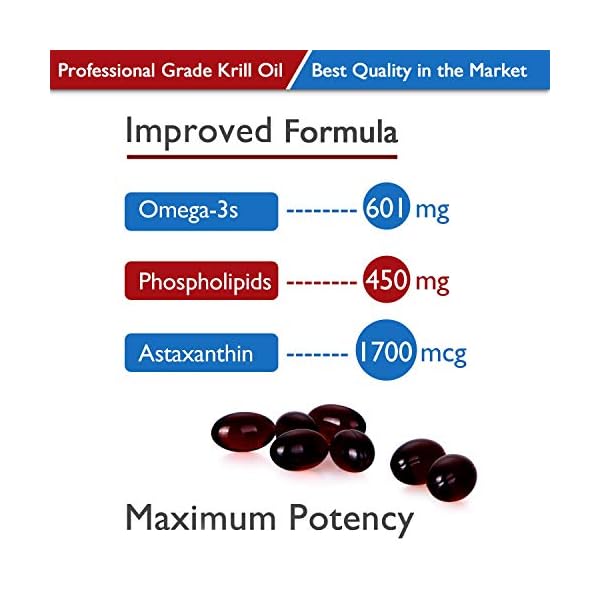 NatureMyst Krill Oil, Professional Grade 60 Liquid Softgels, NonGMO