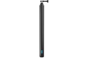GoPro 9ft (2.7m) Carbon Fiber Extension Pole + Ultra-Light Invisible 360 Grip (Compatible with All GoPro Cameras) - Official 