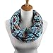 Hemlock Circle Scarves, Women Soft Scarfs Ladies Owl Scarf Wrap Shawl (Light Blue)