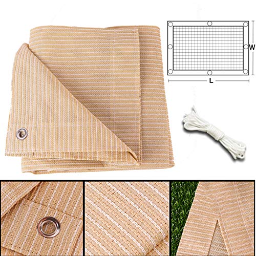 Sonnensegel Mit Ösen Sand Beige, Sonnensegel Rechteckig 2 X 5 M • 3 X 6 M, Sonnensegel Nach Maß, Robust Und Stabil… – Bild 3