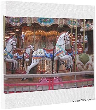 Gallery Wrapped Canvas Carousel Horse Canvas Art Carnival