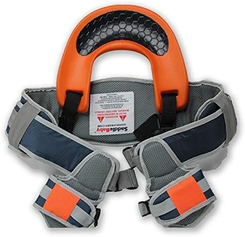 Shoulder Carrier Seat Saddle with Ankle Straps Cozy Seat and All-Direction Safety Protection for Child for Hiking Trails, Camping, Fitness Travel