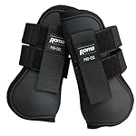 Roma Open Front Boots Black Full