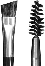 NYX Professional Makeup Eye Brow Cake Powder Black Grey Duo Shade Kit Brush Wand view 4