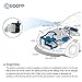 Heater Blower Motor Fan Resistor Air Conditioning Replacement Parts ECCPP fit for 2000-2000 BMW 323Ci /1999-2000 BMW 323i /2001-2006 BMW 325Ci /2001-2005 BMW 325i /2001-2005 BMW 325xi