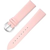 Hearkent 18mm 20mm Genuine Leather Straps,Unisex Watch Band