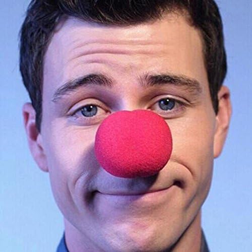 Cosplay Makeup Nose Sponge Red 10pcs/lot About 5 5cm Costume