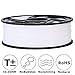 3D Mars PLA 3D Filament, 1.75 mm PLA 3D Printer Filament, 2.65 LBS(1.2KG), Dimensional Accuracy +/- 0.05mm, 1.75 mm Filament for Most 3D Printer, White