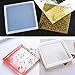 Resin Molds for Coasters,6 Pack Silicone Molds Kit for Casting Epoxy Resin UV Resin,Include Round, Hexagon and Square,with Resin Mixing and Measuring Tools