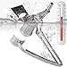 LOVKITCHEN Vegetable Cheese Grater with 3 Interchanging Rotary Ultra Sharp Cylinders Stainless Steel Drums and Slicer