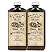Leather Milk Leather Furniture Cleaner & Conditioner Kit (2 Bottle Furniture Care Set) - Straight Cleaner No. 2 + Furniture Treatment No. 5 - All Natural, Non-Toxic. Made in USA. W/ 2 Restoration Pads