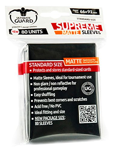 Supreme Matte Black Sleeves (80)