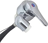 MARVIX Chrome Shower Mixer Tap 12V Microswitch Caravan Campervan Motorhome Boat view 3