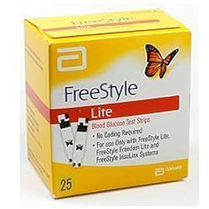 Strips For The Control Of Blood Glucose Package 25