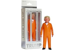 FCTRY Prison Trump Real Life Political Action Figure: Collectible Figurine Perfect for Collectors, Gift Ideas & Souvenirs