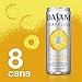 DASANI Sparkling Water Tropical Pineapple Zero Calories, 12 fl oz, 8 Pack