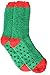 Gilbins Mens Christmas Holiday Fuzzy Socks with Grips Non Slip Skid Slipper Fluffy Hospital Winter Crew Sleep Socks