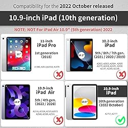 EasyAcc Case for iPad 10th Generation 2022 10.9