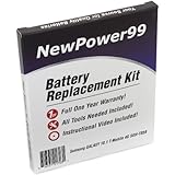 NewPower99 Battery Replacement Kit for Samsung GALAXY Tab 10.1 SGH-T859 (T-Mobile 4G) with Video Installation DVD, Installation Tools, and Extended Life Battery