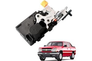 Unikpas Rear Left Driver Side Door Lock Actuator Compatible for Chevrolet Silverado 2001-2006 GMC Sierra 1500 2001-2006 GMC Yukon 2000-2006 Cadillac Escalade 2002-2006 Replaces 15110651 15068504