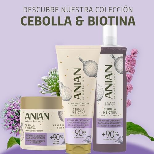 - Champô de cebola e biotina, 100 ml, para cabelo quebradiço, estimula o crescimento capilar, limpa e fortalece profundamente a estrutura capilar, não cheira a cebola