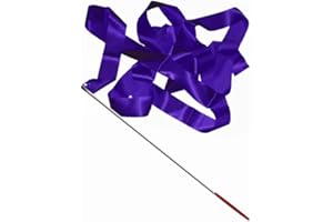 Bluelans® 4M Gym Dance Ribbon Rhythmic Art Gymnastic Streamer Twirling Rod Stick