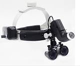 3.5X Dental Magnifier Loupes w/ 5W LED Headlight & Headband for Surgery Jewelry view 4
