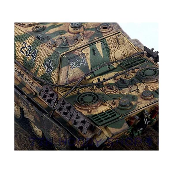 XHH Panzer-Wagen-Legierungsmodell im Maßstab 1:72, Militärischer Jagdpanther G1 Panzer-Zerstörer Deutsches Modell, 11,8… – Bild 7