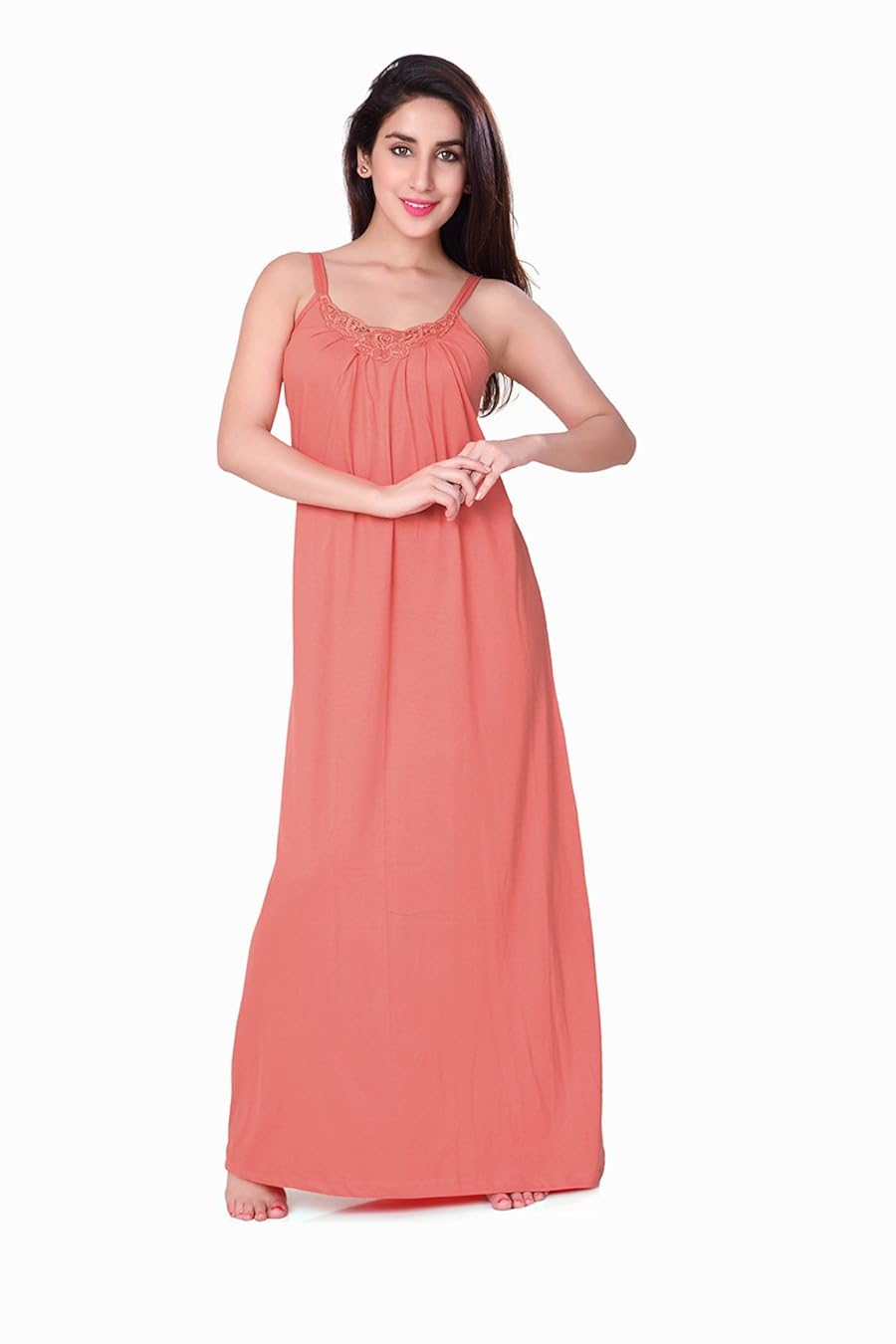 honeydew womens cotton nightwear ,coral ,free size