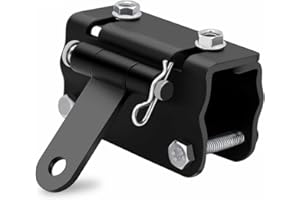 Heavy Duty Adjustable Snowmobile Sled Trailer Hitches Set Adjustable Towing Hitches for Enhanced Stability Rusts Hitch