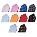 Mens 10 Pack Assorted Pocket Square Handkerchief Hanky (D1)