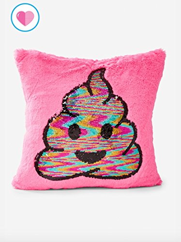 justice sequin pillow