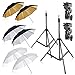 Neewer® Flash Mount Three Umbrellas Kit (2) 33