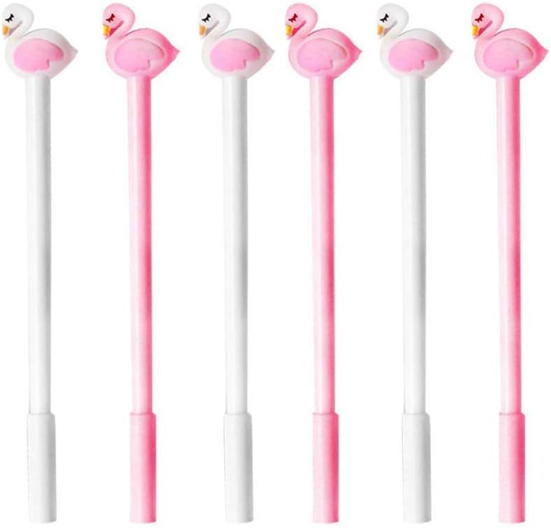 GoMerryKids Flamingo Gel Pens Set for Kids - Pack of 12