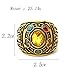 Wooworld Infinity Stones Ring Inspirational Power Ring Thanos Ring Cosplay Costume Prop