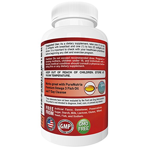 PureNutria CLA 4000 - Max Strength Fat Burner for Men and Women, Natural Weight Loss Exercise Enhancement, Build Lean Muscle, Burn Fat - High Potency Conjugated Linoleic Acid Softgels - Stimulant Free - Thumbnail 7