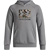 Under Armour boys Freedom Big Flag Logo Hoodie