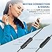 TaoTronics Bluetooth in Ear Headphones Wireless Earbuds Sports Magnetic Earphones with Built-in Mic (Sweat Proof with IPX5 Splash Proof Rating, aptX Stereo, Up to 7 Hours Talk Time, Ceramic Antenna)