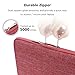 NIDOO 13.3 Inch Laptop Sleeve Case Water Resistant Protective Cover Portable Carrying Bag for 13