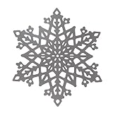 Vipe Paper Craft Cutting Dies Stencil Metal Mold for DIY Scrapbook Album Paper Card Decoration-02 (Snowflake)
