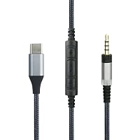 thumbnail image 2 of Adhiper Audio Cable For HD450bt Cable,Compatible With Sennheiser Momentum 3, Momentum 2, HD 400S, HD1, HD 4.50 SE, HD 450BT, HD 4.40, HD 4.30G Cable, 2.5mm Replacement Cable(1.45M/Black 2 of 13