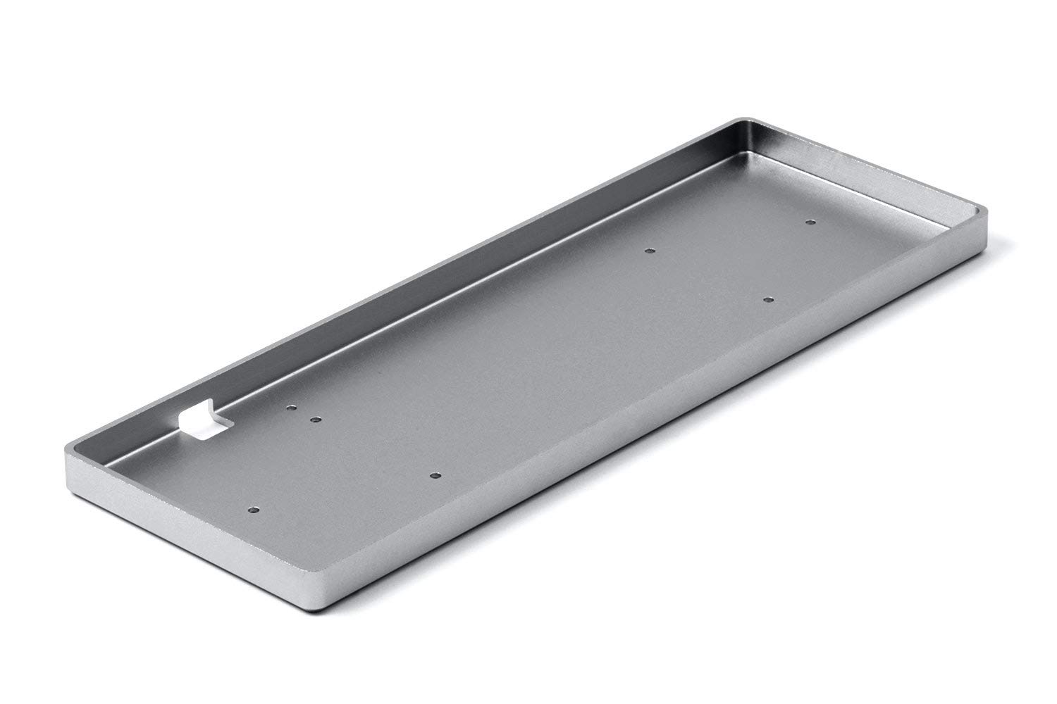 Drop Planck Mechanical Keyboard Kit V6 — DIY Compact 40% Ortholinear Layout, Kaihua Hotswap Sockets, Programmable PCB, USB-C, and Aluminum Case (Mid-Pro), Space Gray