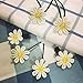 Honbay 5 Yards Decorating Lace Embroidered Trim Ribbons for Sewing or Craft Decoration (Daisy)