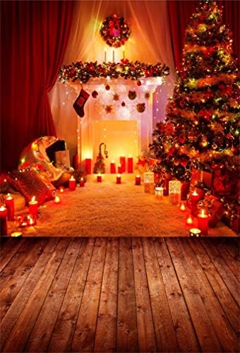 Immagini Natale Alta Risoluzione.Yongfoto 1 5x2 2m Vinile Fondali Fotografici Natale Decorazione D Interni Albero Di Natale Camino Che Colpisce Con Forza Sfondi Foto Partito Studio Fotografico Puntelli Amazon It Elettronica