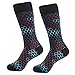 SUTTOS Crew Dress Socks Mid Calf Crew Casual Socks 4 Pairs in Gift Package